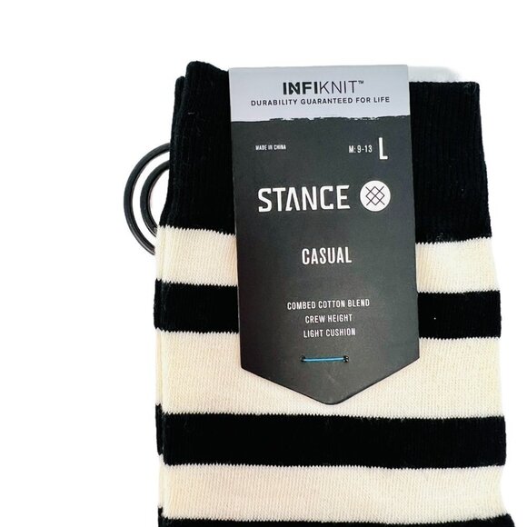 Stance Men's Leopard Stripe Crew Sock - Picture 2 of 7